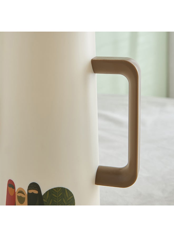 Home Box Zaynah Flask 1L with Decorative Design - Image 4